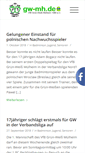 Mobile Screenshot of gw-mh.de